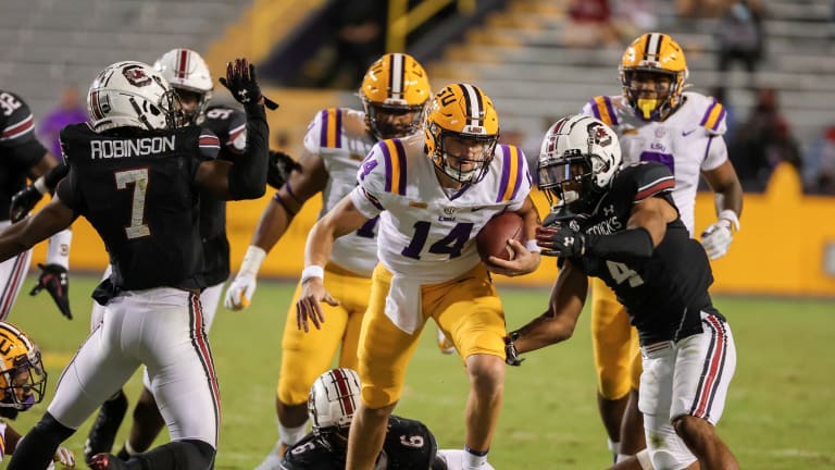 Earnest Jones Trying To Keep Gamecocks' Spirits Up After Loss To LSU